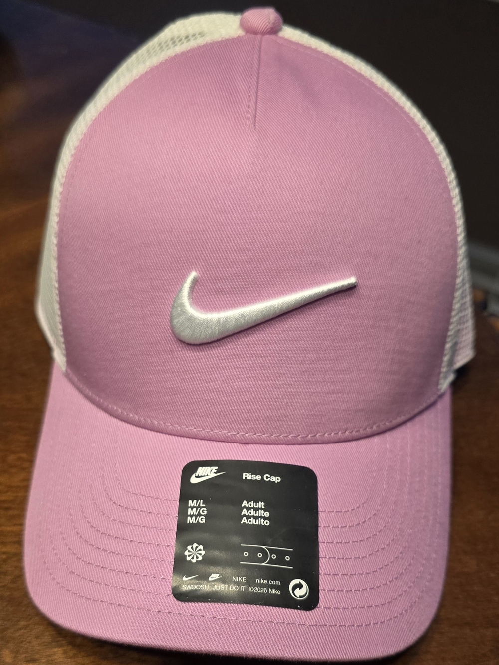 Nike NWT Pink Rise Cap - Women's Trucker Hat